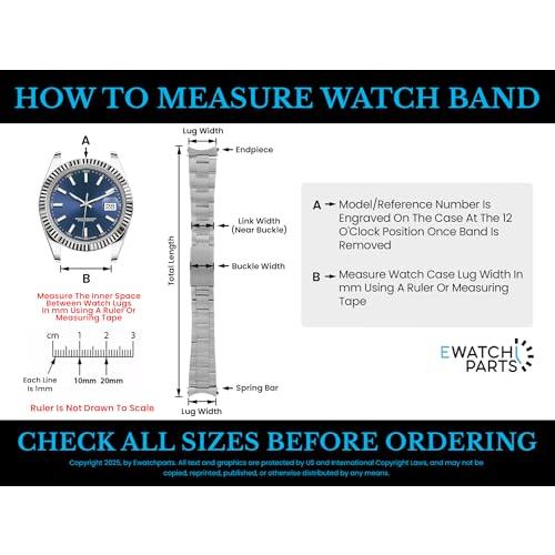 【並行輸入品】 Ewatchparts 18mm Watch Band Bracelet Link Compatible With Tudor_7