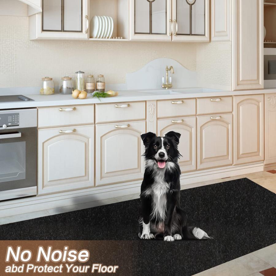 【並行輸入品】 4' x 10' Runner Rugs with Rubber Backing， Indoor Outdoor Utility_9