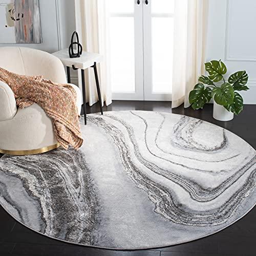 【並行輸入品】SAFAVIEH Orchard Collection ORC637H Modern Abstract Living Room D_1