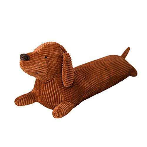 【並行輸入品】KOWAKA ダックスフンド 犬 ぬいぐるみ ハグ枕 ソフト 丈夫 ぬいぐるみ クッション ダックスフンド 動物 ハグ枕 ソファ_1