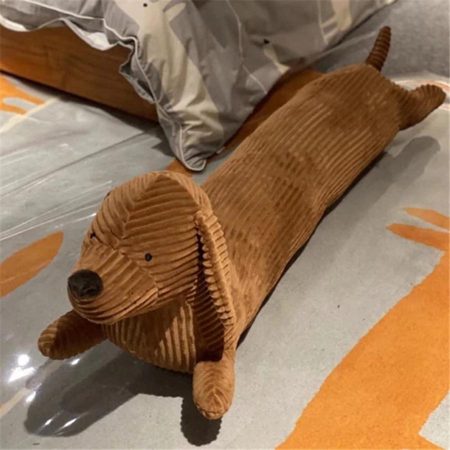 【並行輸入品】KOWAKA ダックスフンド 犬 ぬいぐるみ ハグ枕 ソフト 丈夫 ぬいぐるみ クッション ダックスフンド 動物 ハグ枕 ソファ_3