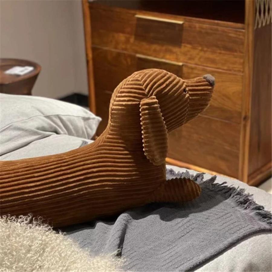 【並行輸入品】KOWAKA ダックスフンド 犬 ぬいぐるみ ハグ枕 ソフト 丈夫 ぬいぐるみ クッション ダックスフンド 動物 ハグ枕 ソファ_6
