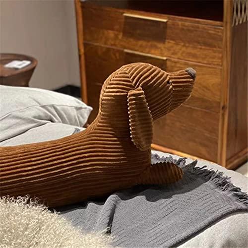 【並行輸入品】KOWAKA ダックスフンド 犬 ぬいぐるみ ハグ枕 ソフト 丈夫 ぬいぐるみ クッション ダックスフンド 動物 ハグ枕 ソファ_7