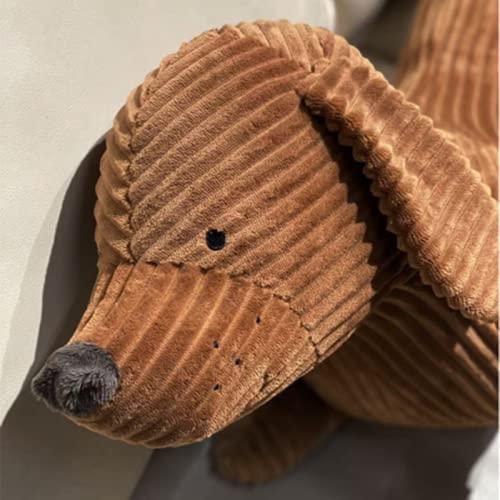 【並行輸入品】KOWAKA ダックスフンド 犬 ぬいぐるみ ハグ枕 ソフト 丈夫 ぬいぐるみ クッション ダックスフンド 動物 ハグ枕 ソファ_9