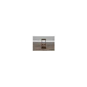 【並行輸入品】 Sunny Designs Savannah 12.5" Traditional Wood Sofa Mate Table in_8