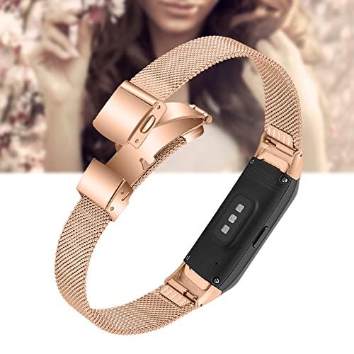 【並行輸入品】Lijinlan ステンレススチールバンド Samsung Galaxy Fit SM R370に対応 調節可能な交換用ストラップの画像