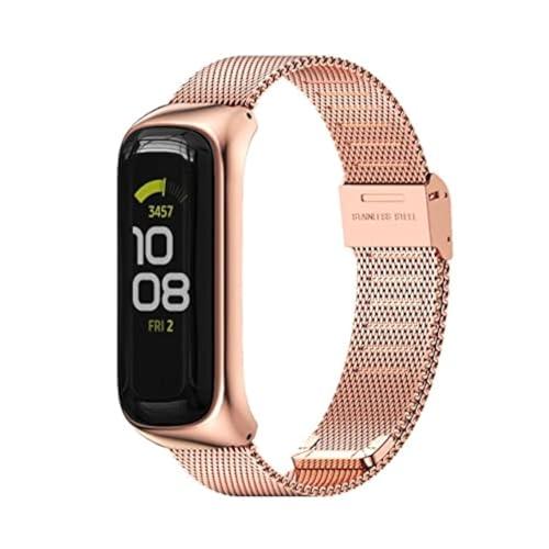 【並行輸入品】3Chome メタルストラップ Samsung Galaxy Fit 2 ウォッチ バンド ブレスレット 交換用 バンド (ミアン_1