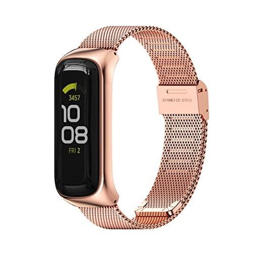 【並行輸入品】3Chome メタルストラップ Samsung Galaxy Fit 2 ウォッチ バンド ブレスレット 交換用 バンド (ミアン_3