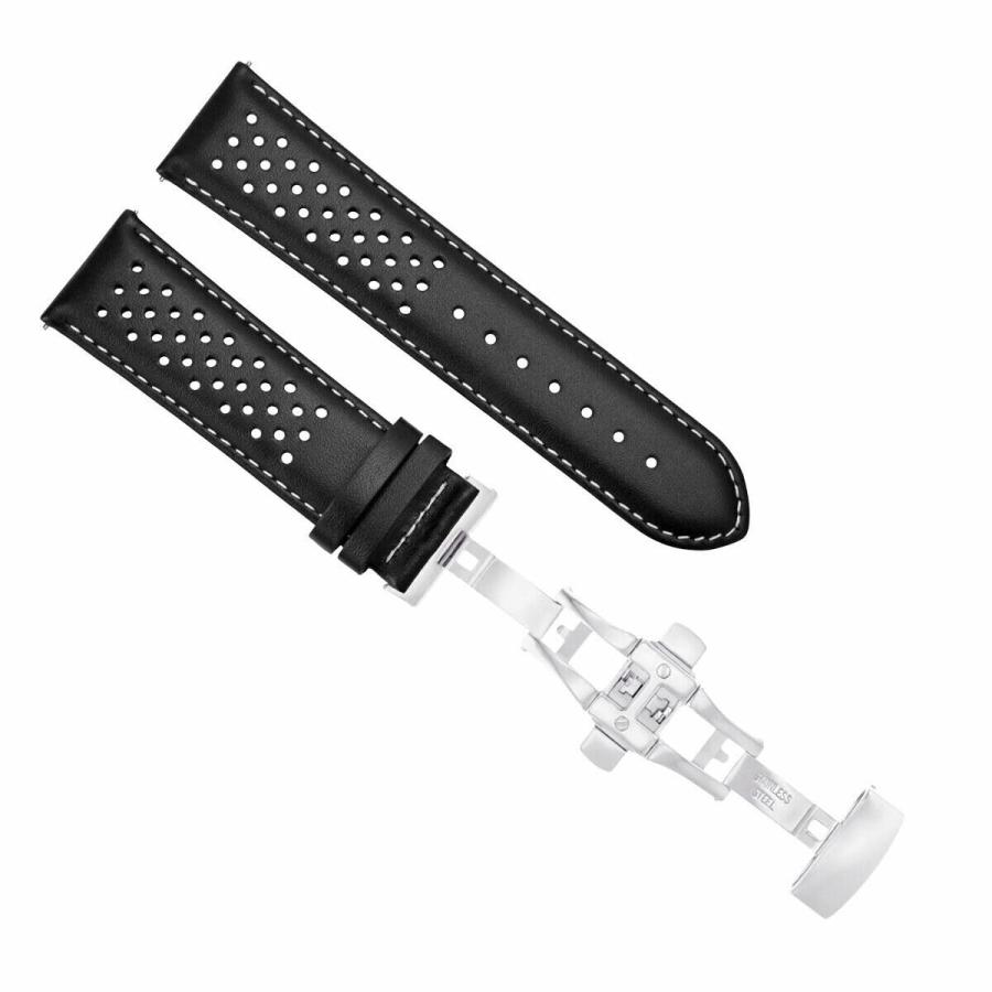 【並行輸入品】Ewatchparts レザーラリー腕時計ストラップバンド   クイックリリース 18 19 20 21 22 23 24mm Eの画像