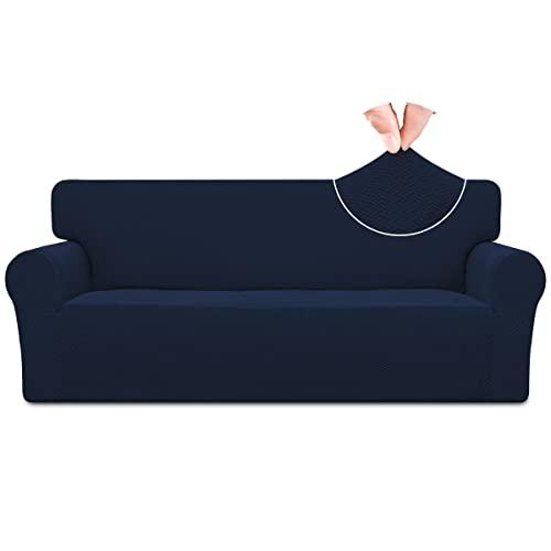 【並行輸入品】 Easy Going Stretch Jacquard Couch Cover， 1 Piece Soft Sofa Cover_1