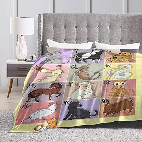 【並行輸入品】 Fruits Basket Blanket Soft Cozy Flannel Throw All Season Blanket_7