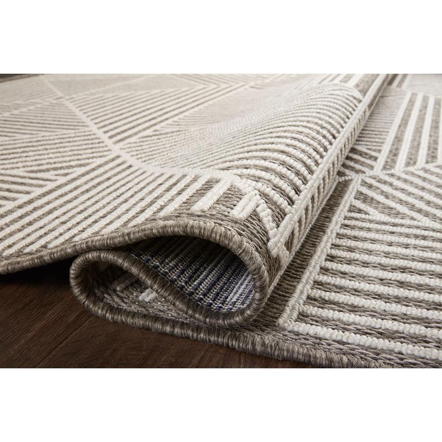 【並行輸入品】Loloi II Rainier Collection RAI 03 ナチュラル/アイボリー 屋内/屋外 2フィート~2インチ×3_9