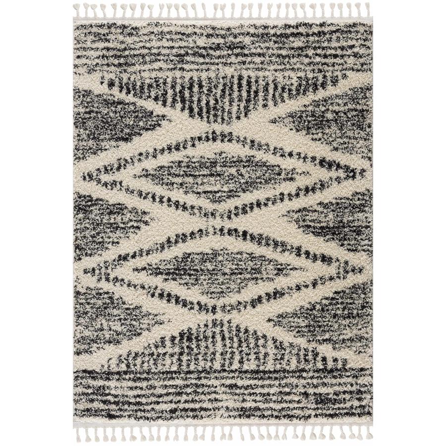 【並行輸入品】 Hauteloom Berber Shag Collection Fishhook Farmhouse Entryway，_3
