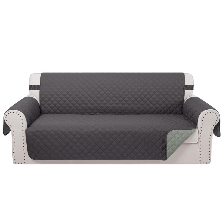 【並行輸入品】Luxshare Home リバーシブルカウチカバー ペット用クッションカウチ 3脚用 犬用ソファーカバー 防水 家具プロテクター