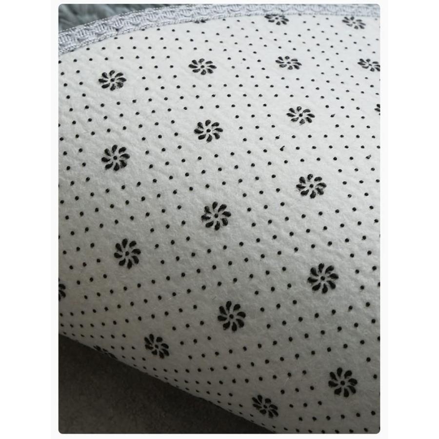 【並行輸入品】 Long Plush Round Area Rugs for Living Room/Bedroom Shaggy Fluffy_5