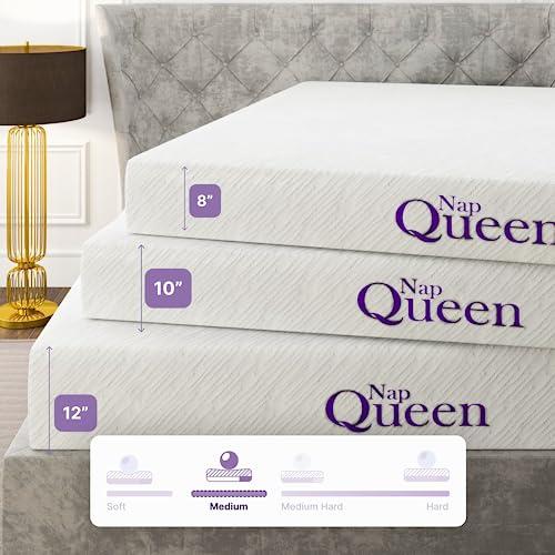 【並行輸入品】NapQueen クイーンマットレス 6インチ エリザベス 冷却ジェル メモリーフォームマットレス クイーンベッドマットレス ボッ_7