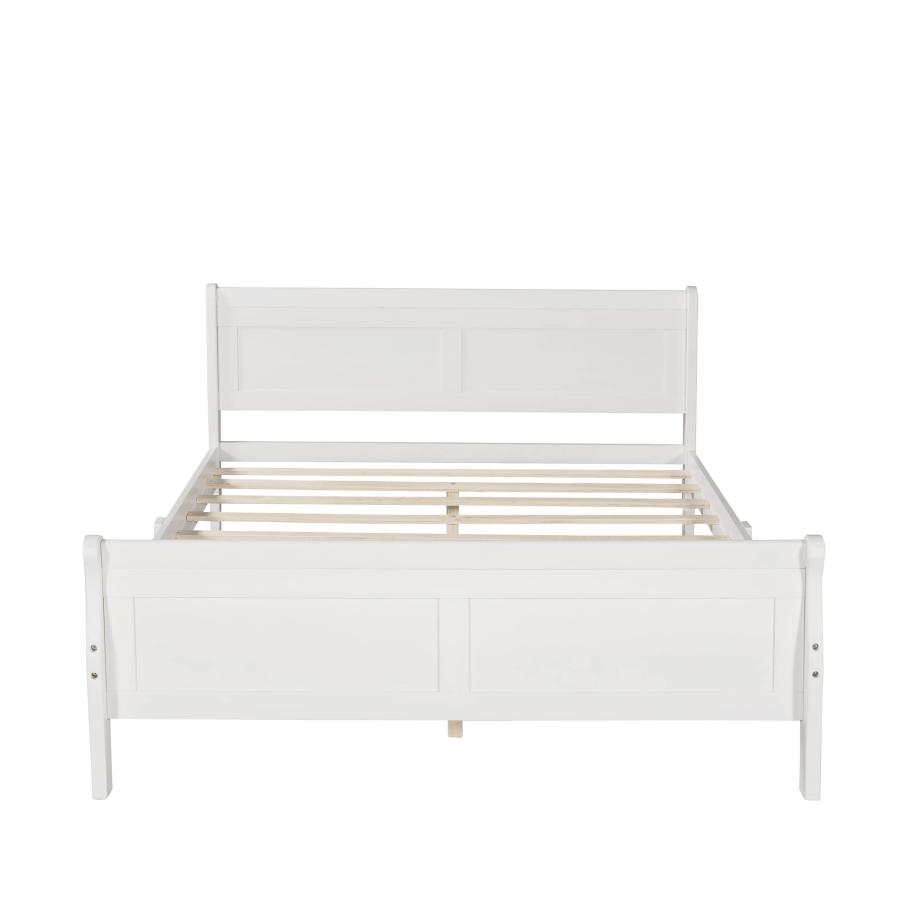 【並行輸入品】 Harper & Bright Designs Full Platform Bed Frame with Headboard aの画像