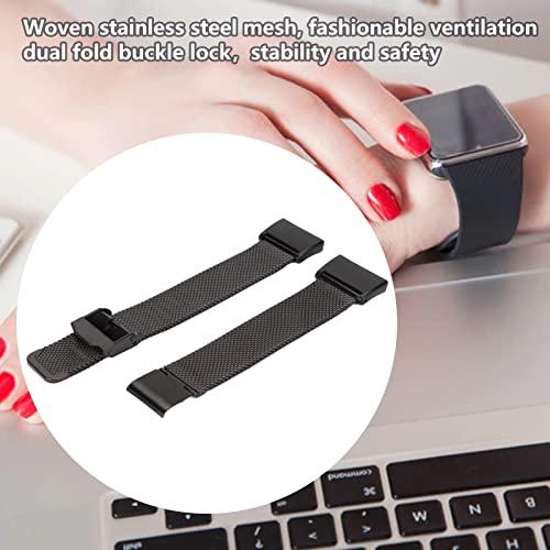 【並行輸入品】CCYLEZ Redmi Watch 2用バンド ステンレススチールメタルストラップ Redmi Watch 2、Mi Watch_4