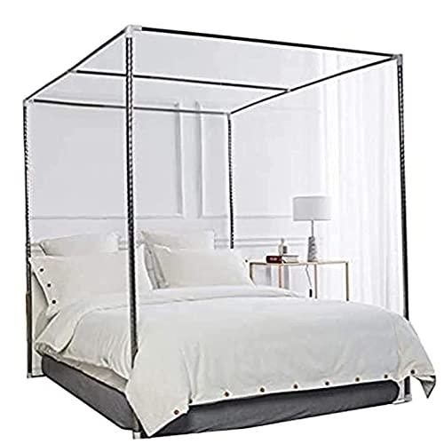 【並行輸入品】 DKULMN Stainless Steels Bed Canopy Frame，Netting Bed Canopy Fram_1