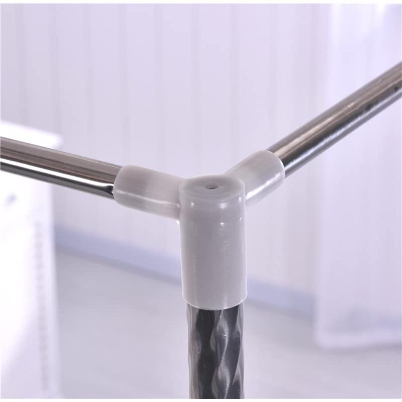 【並行輸入品】 DKULMN Stainless Steels Bed Canopy Frame，Netting Bed Canopy Fram_3
