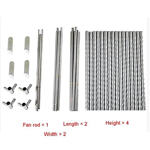 【並行輸入品】 DKULMN Stainless Steels Bed Canopy Frame，Netting Bed Canopy Fram_9