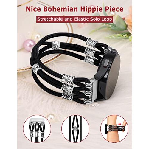 【並行輸入品】 W RARA Beaded Bracelet Compatible with Samsung Galaxy Watch 7/FEの画像