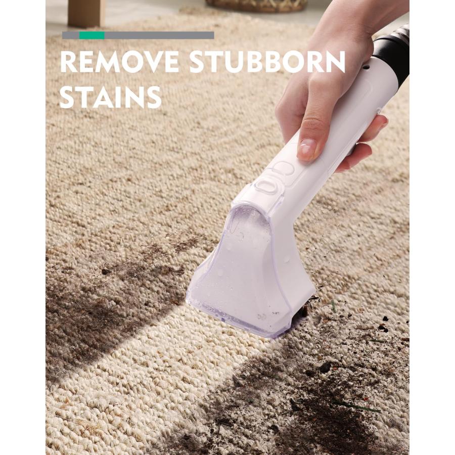 【並行輸入品】HAUSHOF Portable Carpet Spot and Upholstery Cleaner， Lightweight