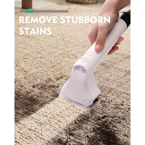 【並行輸入品】HAUSHOF Portable Carpet Spot and Upholstery Cleaner， Lightweight