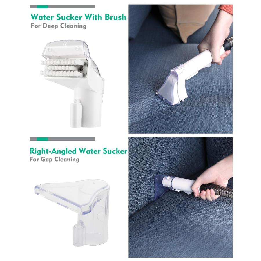 【並行輸入品】HAUSHOF Portable Carpet Spot and Upholstery Cleaner， Lightweight