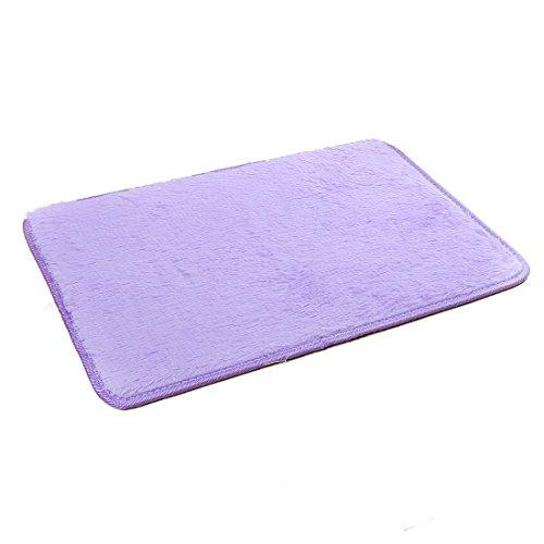 【並行輸入品】 Ruilogod 2.5cm Soft Fluffy Rugs Anti Skid Shaggy Rug Floor Mat D_1