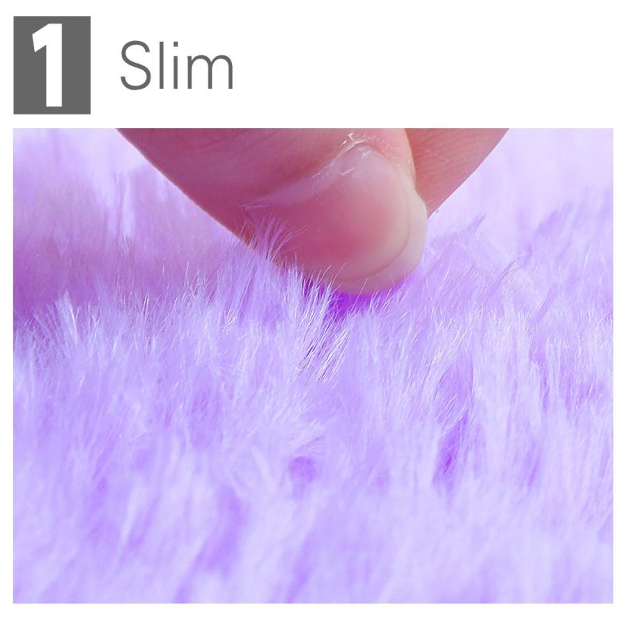 【並行輸入品】 Ruilogod 2.5cm Soft Fluffy Rugs Anti Skid Shaggy Rug Floor Mat D_3