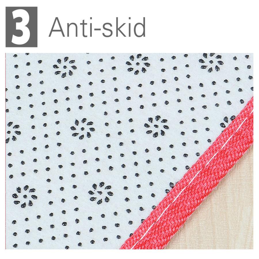 【並行輸入品】 Ruilogod 2.5cm Soft Fluffy Rugs Anti Skid Shaggy Rug Floor Mat D_9
