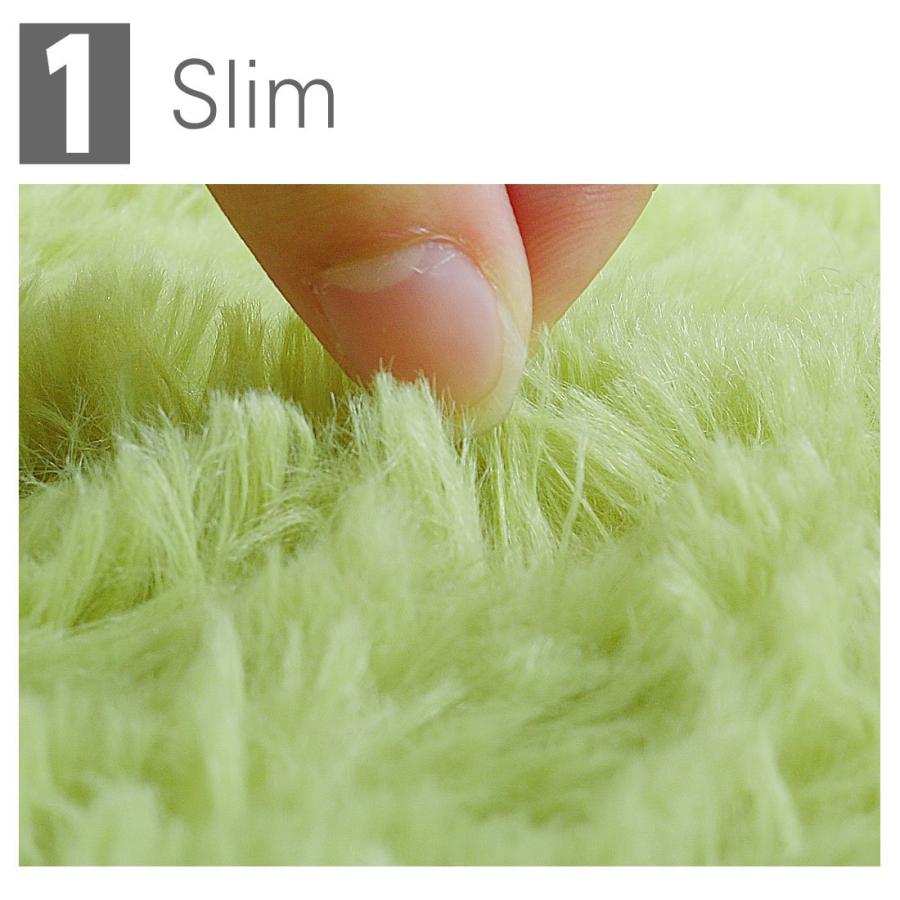 【並行輸入品】 Ruilogod 2.5cm Soft Fluffy Rugs Anti Skid Shaggy Rug Floor Mat D_3