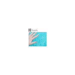 【並行輸入品】 Ruilogod 2.5cm Soft Fluffy Rugs Anti Skid Shaggy Rug Floor Mat D_8