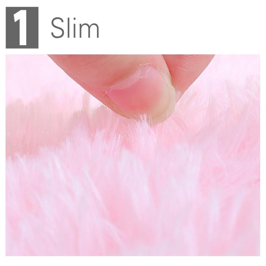 【並行輸入品】 Ruilogod 2.5cm Soft Fluffy Rugs Anti Skid Shaggy Rug Floor Mat D_3