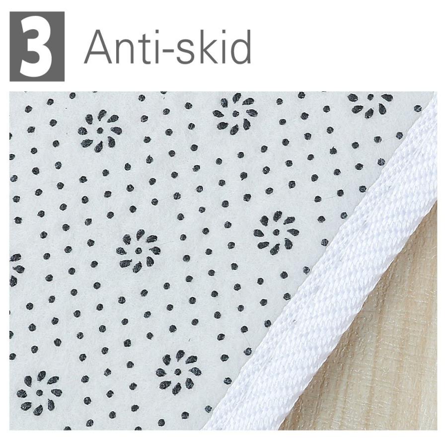 【並行輸入品】 Ruilogod 2.5cm Soft Fluffy Rugs Anti Skid Shaggy Rug Floor Mat D_9