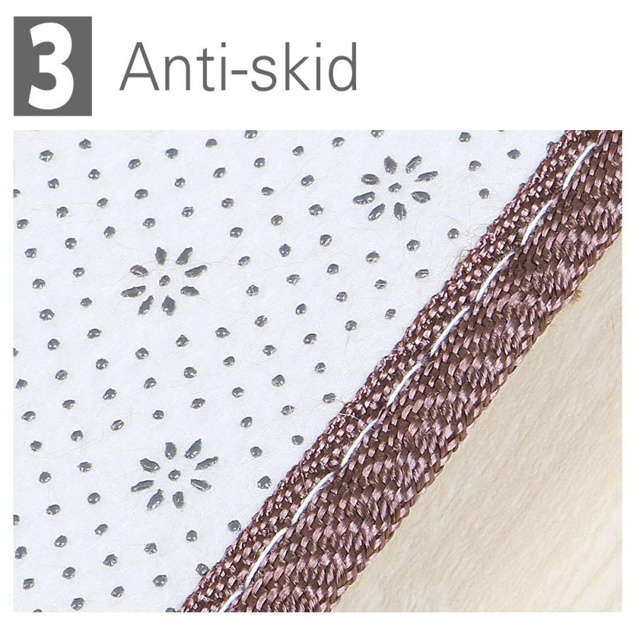 【並行輸入品】 Ruilogod 2.5cm Soft Fluffy Rugs Anti Skid Shaggy Rug Floor Mat D_9