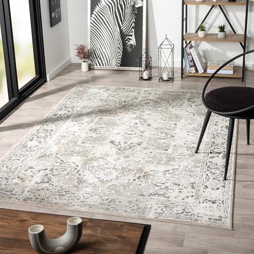 【並行輸入品】 LUXE WEAVERS Moroccan Floral Vintage Beige 3x9 Area Rug_1