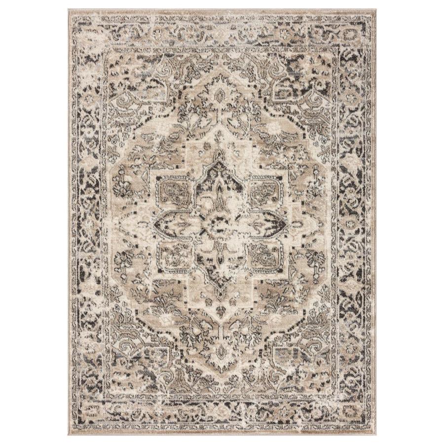 【並行輸入品】 LUXE WEAVERS Moroccan Floral Vintage Beige 3x9 Area Rug_3