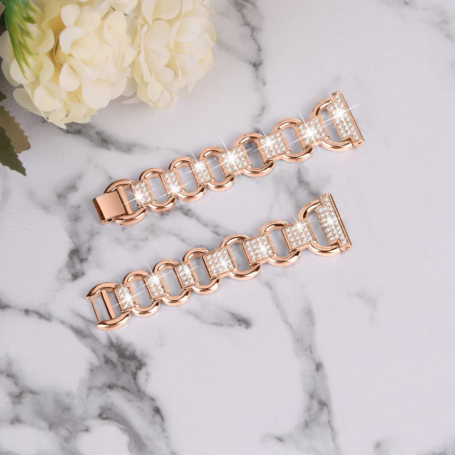 【並行輸入品】NineHorse Metal Bracelet Compatible with Amazfit GTS 4/GTS 4 Miniの画像