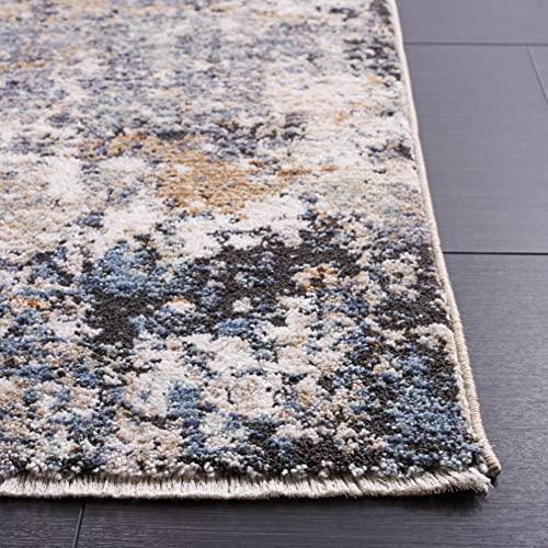 【並行輸入品】 SAFAVIEH Jasmine Collection Accent Rug 4'5" x 6'5"， Grey & Tau_7