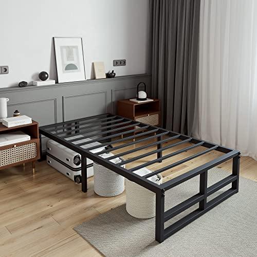 【並行輸入品】 SHA CERLIN 14 Inch Heavy Duty Twin Size Metal Platform Bed Frame_4