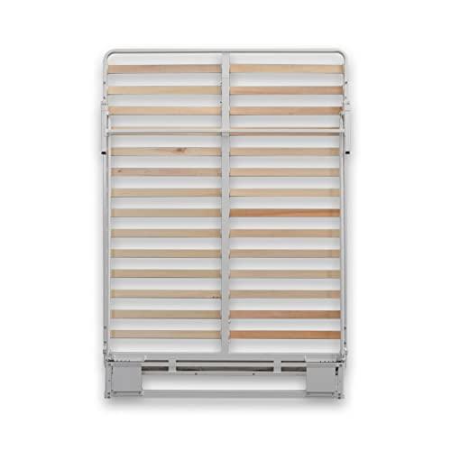 【並行輸入品】Wilding Wallbeds デラックスマーフィーベッドフレーム(クイーン) 縦型ウォールベッド パウダーコートスチールフレーの画像