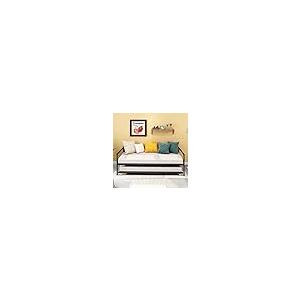 【並行輸入品】 HOMERECOMMEND Metal Twin Size Daybed with Trundle Heavy Duty Met_8