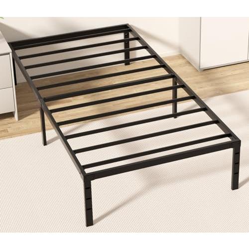 【並行輸入品】 Meberam 14 Inch Twin XL Bed Frames No Boxing Spring Needed， Heav_1