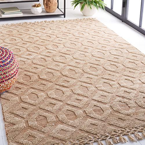 【並行輸入品】 SAFAVIEH Natural Fiber Collection Accent Rug 4' x 6'， Natural_1
