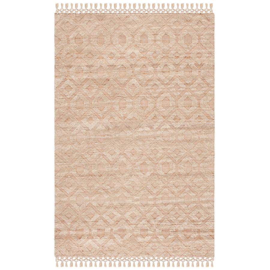 【並行輸入品】 SAFAVIEH Natural Fiber Collection Accent Rug 4' x 6'， Natural_3
