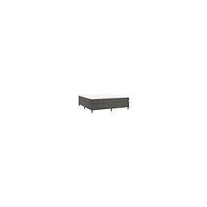 【並行輸入品】 vidaXL King Sized Velvet Box Spring Bed Frame Modern Style， Da_2
