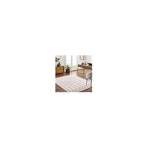 【並行輸入品】 Hauteloom Tilos Moroccan Farmhouse Small Shag Area Rug Door Mat_2
