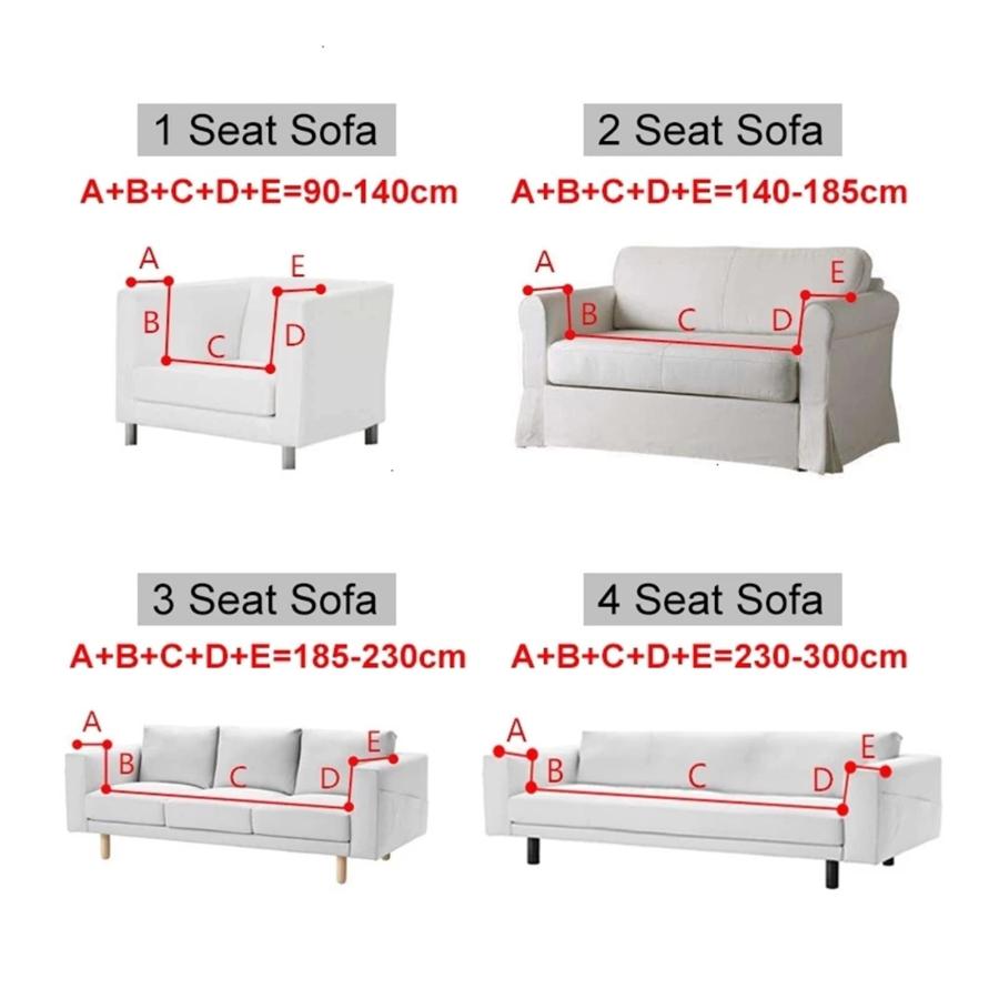 【並行輸入品】 ZYXWAN LESANGBAIHUODIAN Elastic Sofa Cover Fit for Living Room 3_9